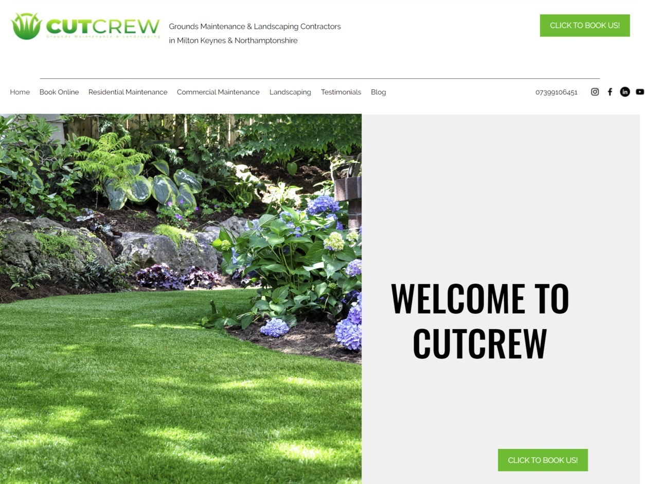 The previous website belonging to CutCrew