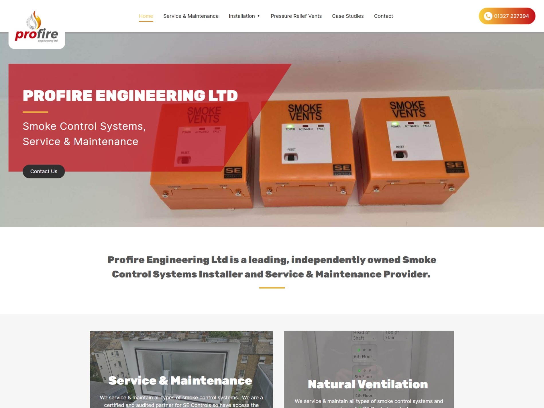 The redesign of Profire Engineering Ltd