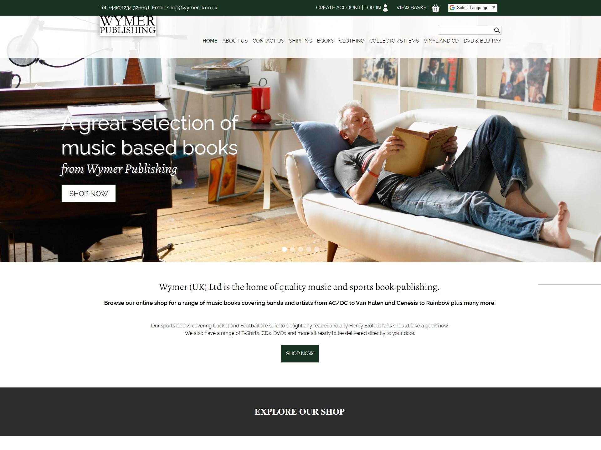 The redesign of Wymer Publishing