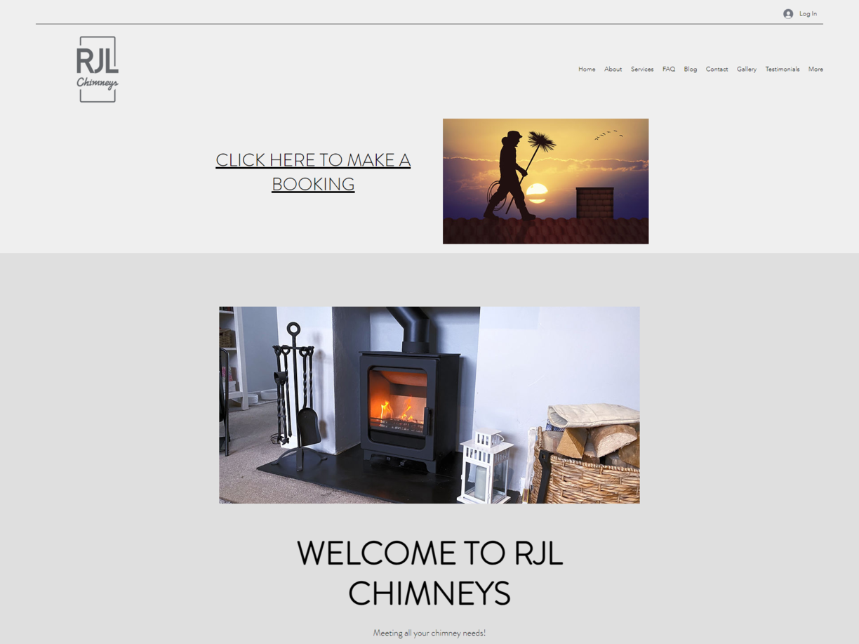 The previous website belonging to PJL Chimneys