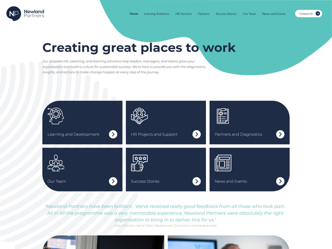 A selection of recent websites created for businesses throughout Bedford